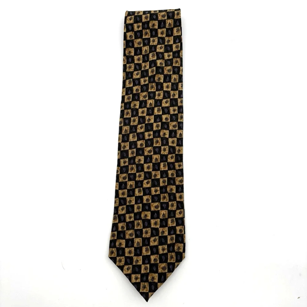 Vintage Cocktail Collection TEQUILA Seen Under The Microscope 100% Silk Tie 57